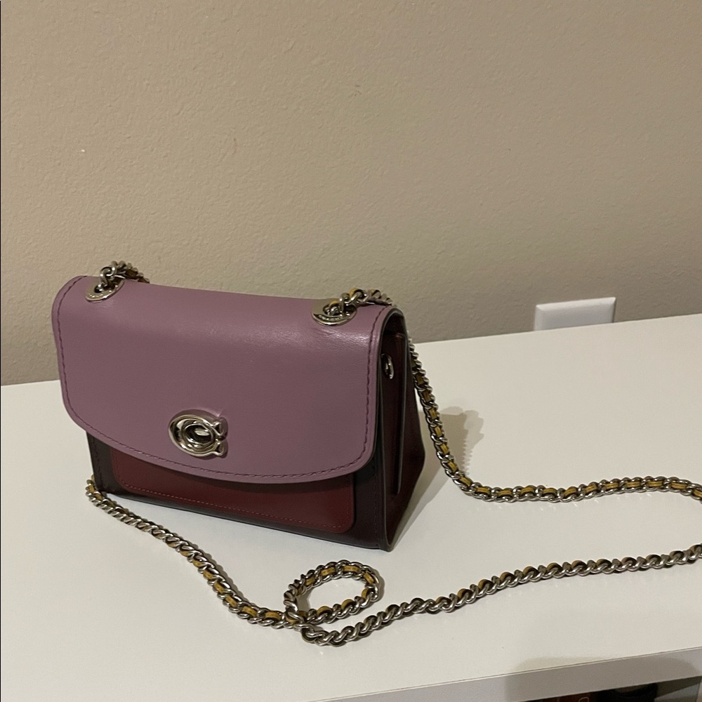 Coach Parker Color Block Crossbody Bag